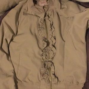 Retro style zipper jacket